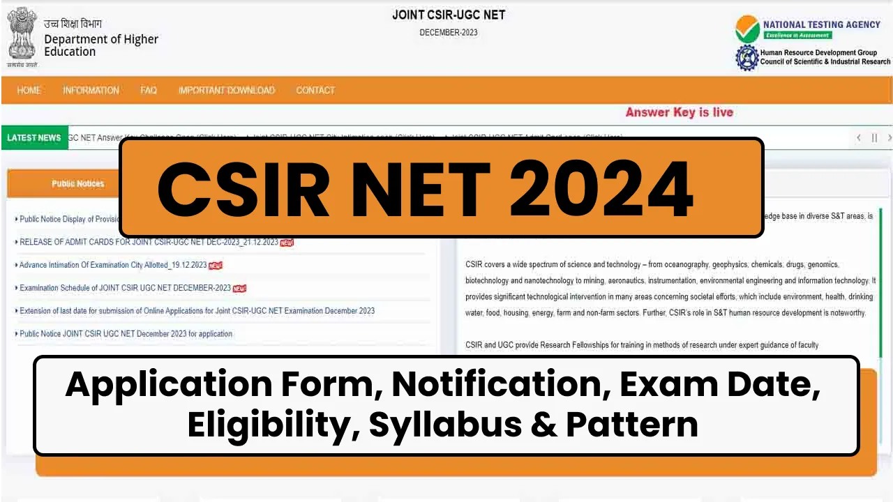 CSIR NET