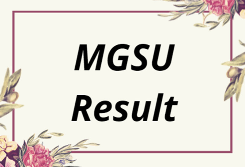 MGSU Result